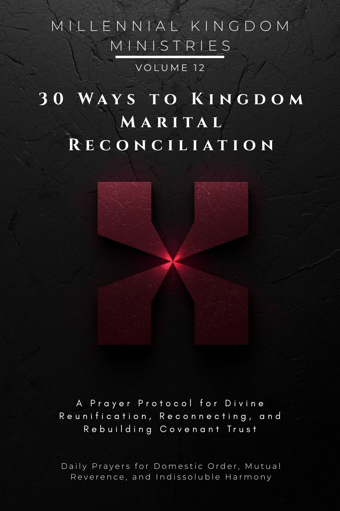 Volume 12 - 30 Ways to Kingdom Marital Reconciliation: A Prayer Protocol for Divine Reunification, Reconnecting, and Rebuilding Covenant Trust